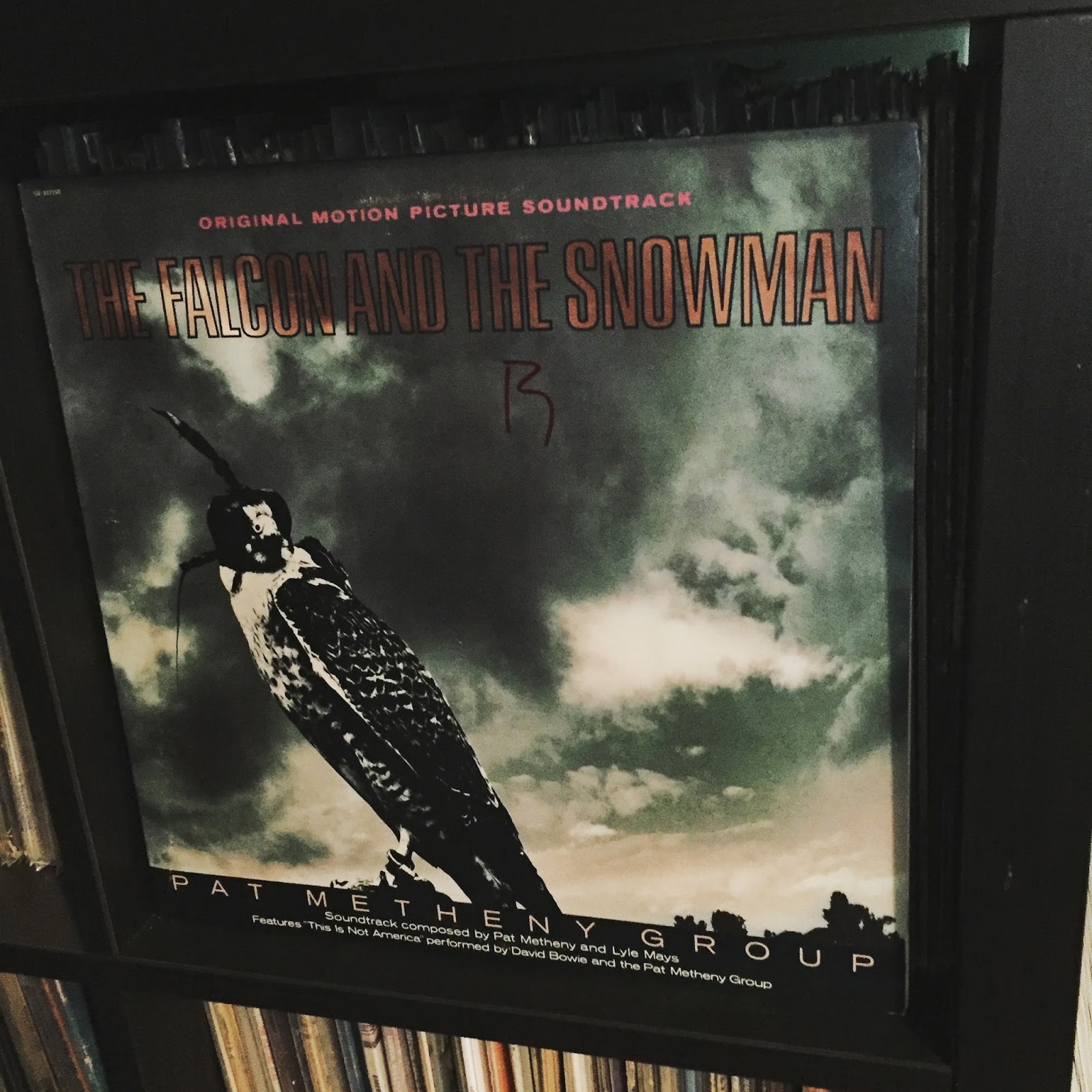 Kansas City to Lawrence Vinyl Records Pat Metheny Group The Falcon and