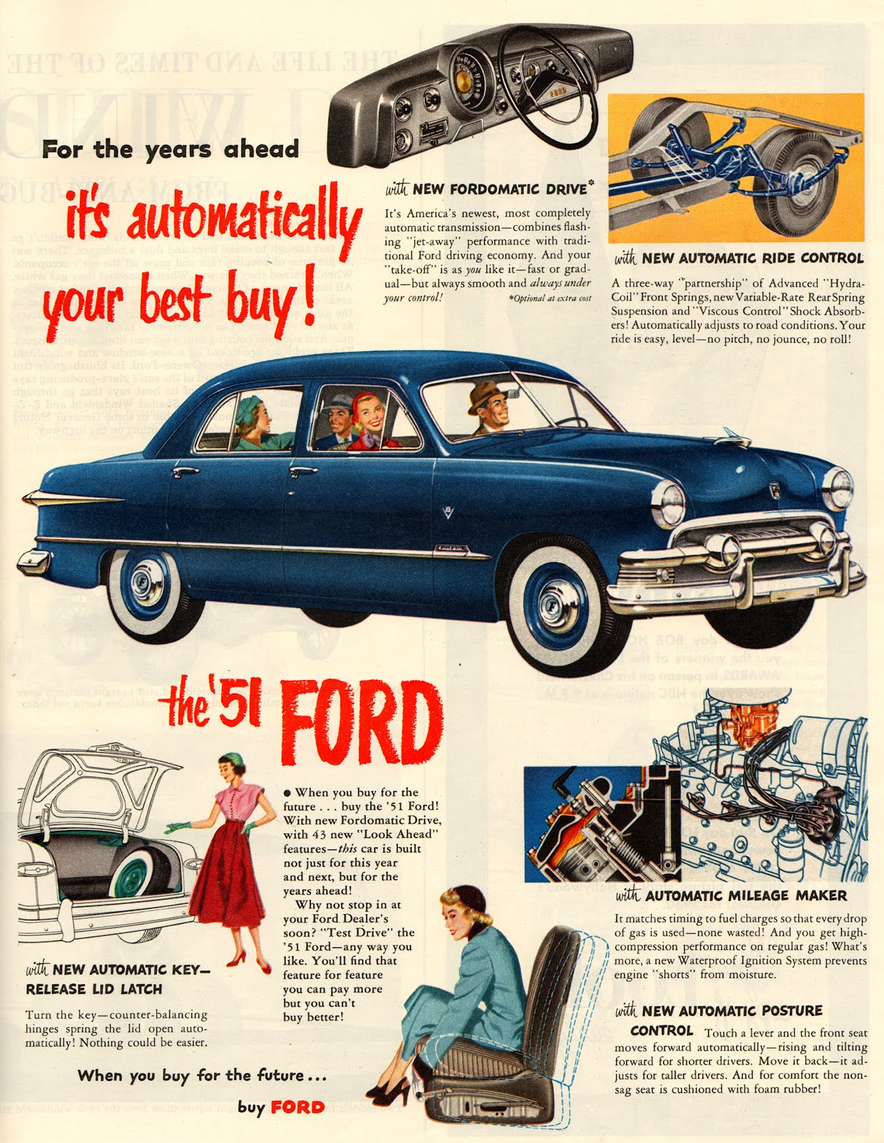 Vintage ford car advertisements #4