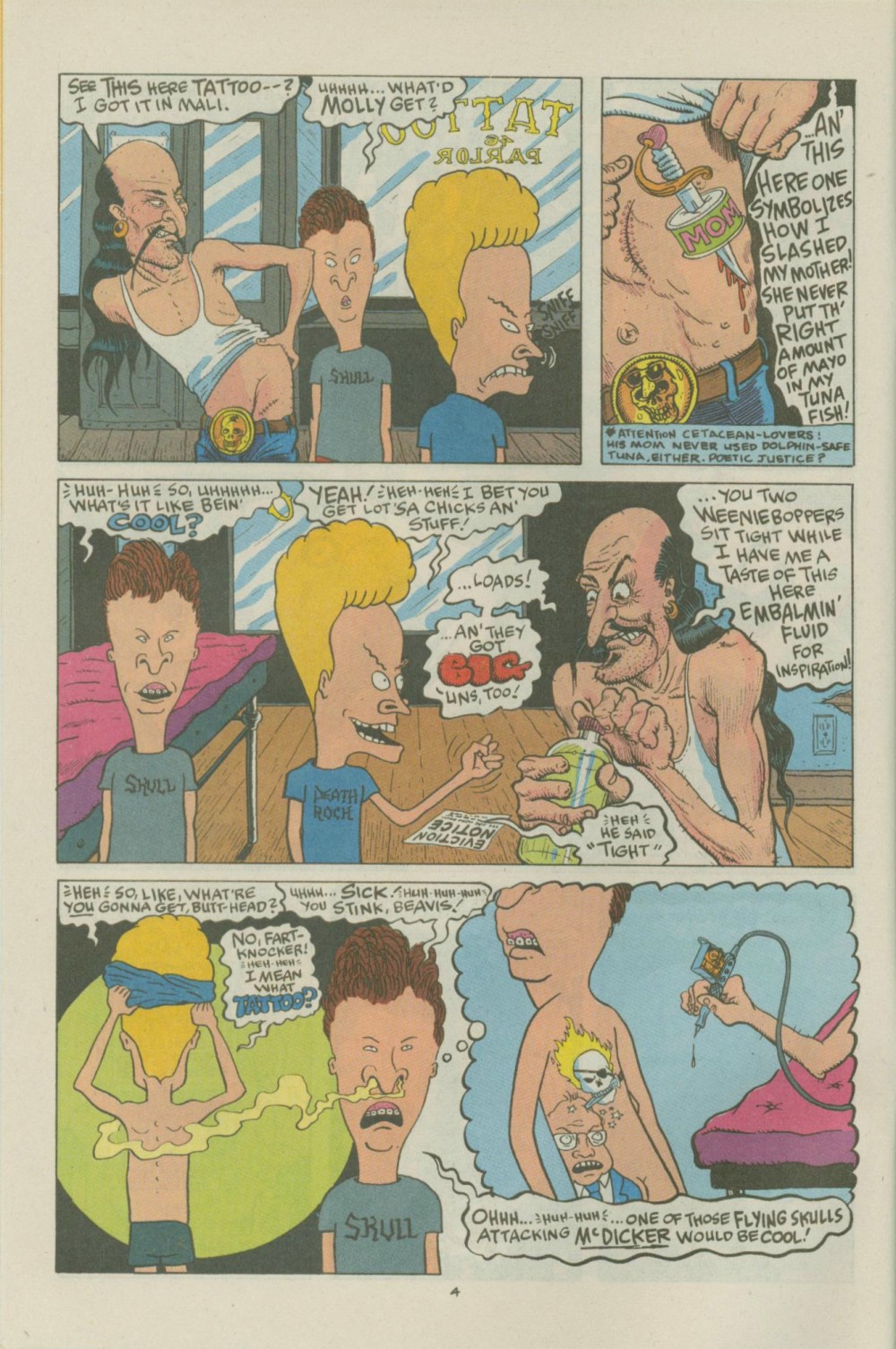 Read online Beavis and Butt-Head comic -  Issue #4 - 6