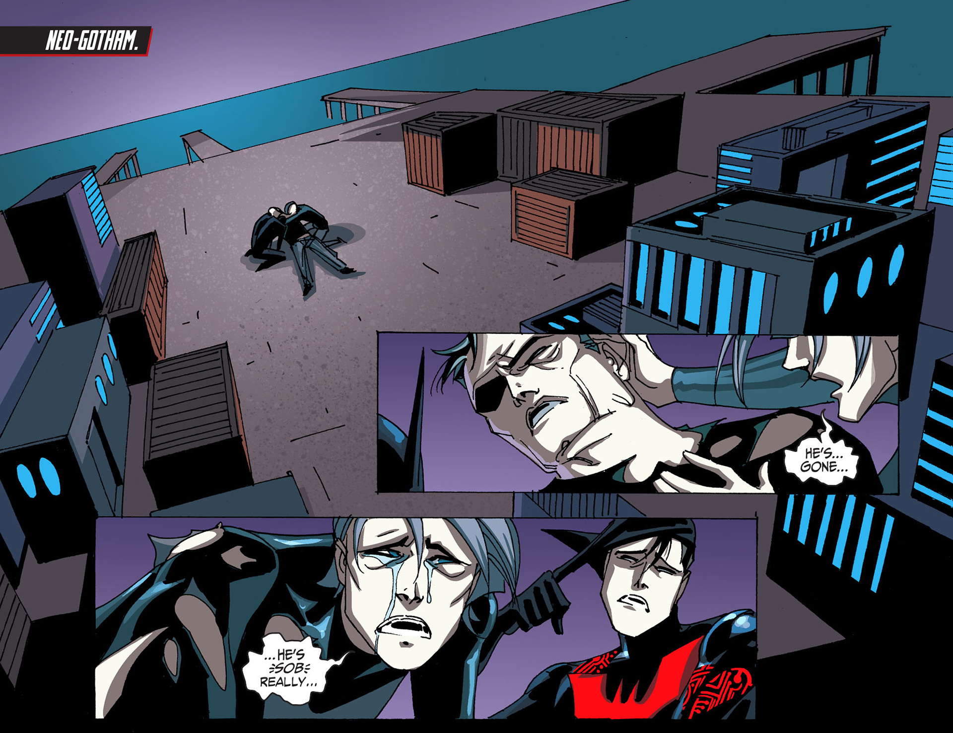 Read online Batman Beyond 2.0 comic -  Issue #40 - 3