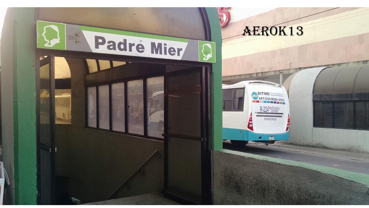 Metrorrey y sistemas similares de transporte: Estacion Padre Mier