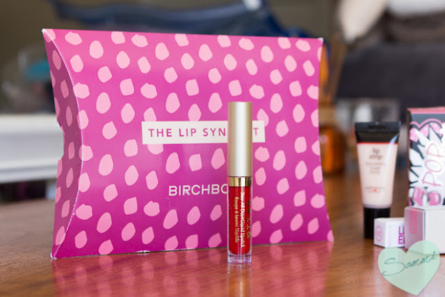 Birchbox: The Lip Sync Kit Review - Stila Stay All Day Liquid Lipstick in Beso Swatches