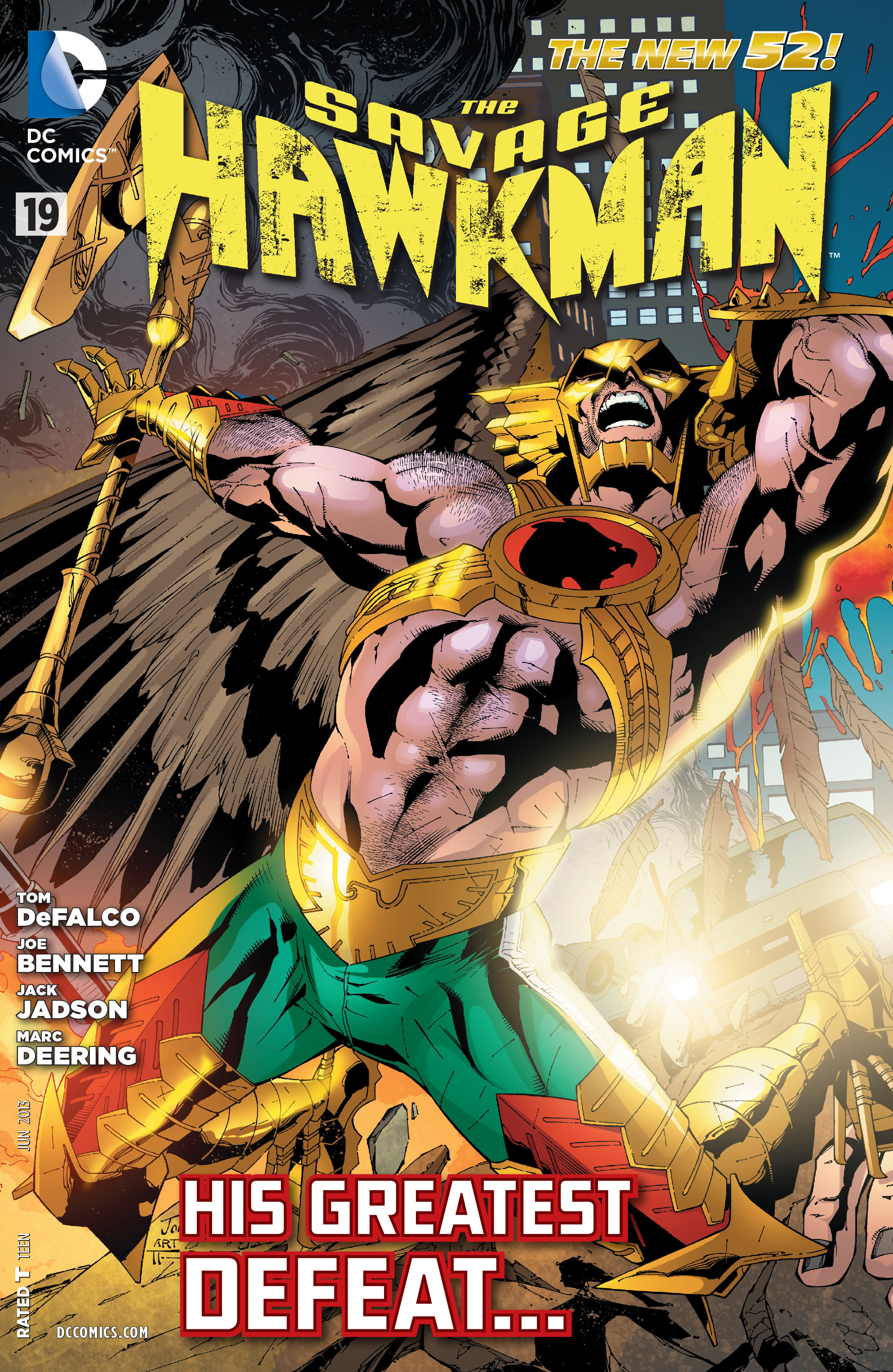 The Savage Hawkman issue 19 - Page 1
