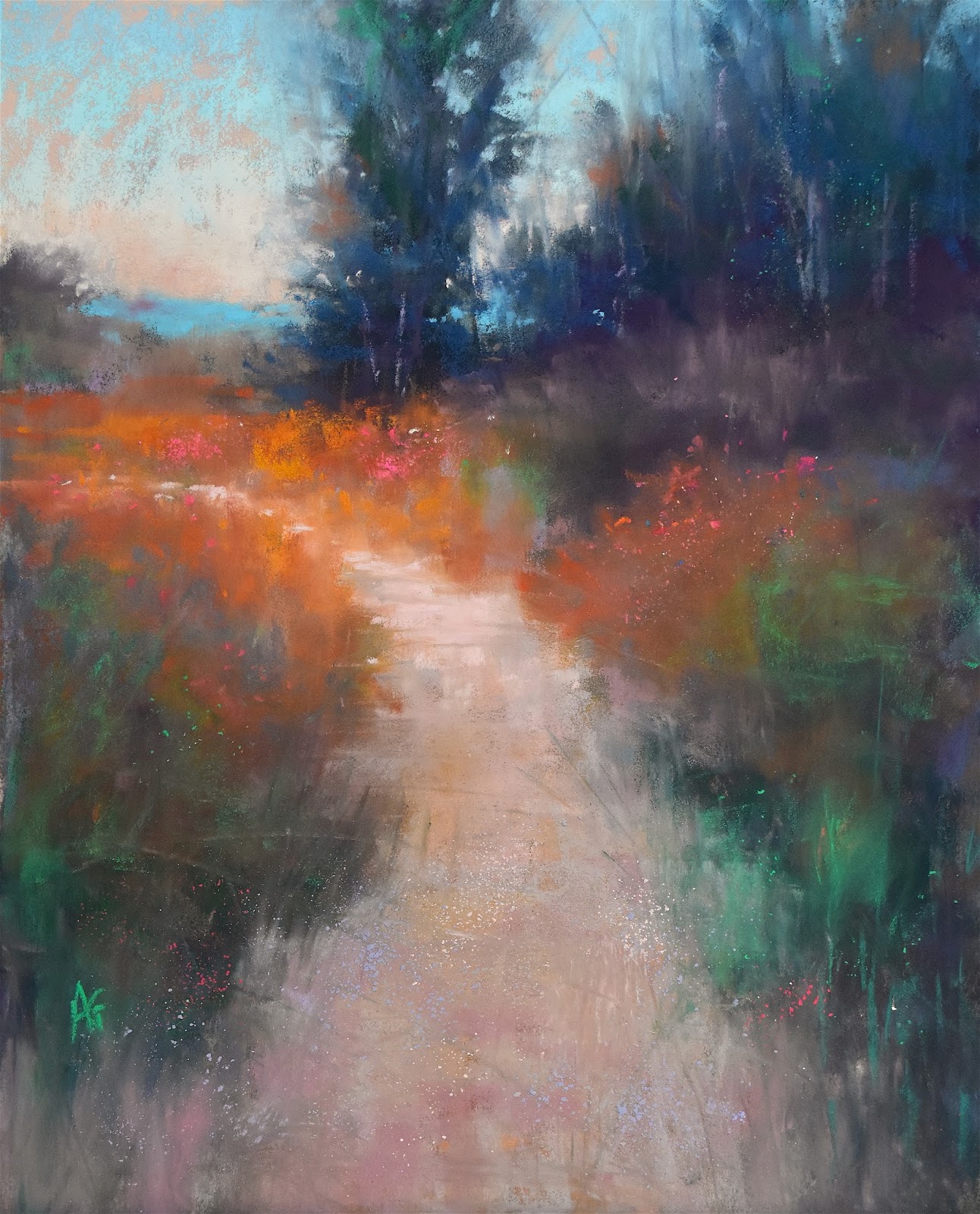 Dusty Painting Pushing color No.2