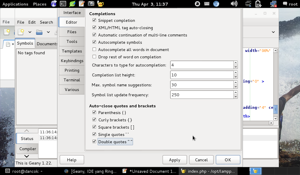 compile notepad++ linux
