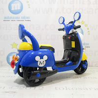 blue remote control battery toy motorcycle pliko