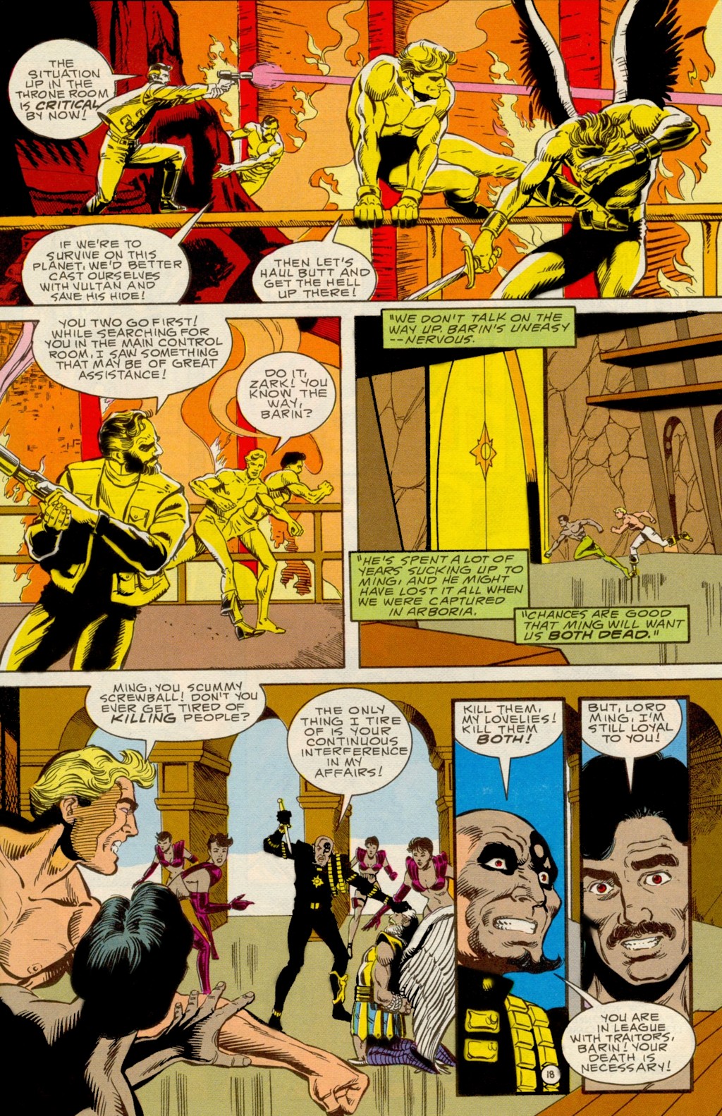 Read online Flash Gordon (1988) comic -  Issue #5 - 19