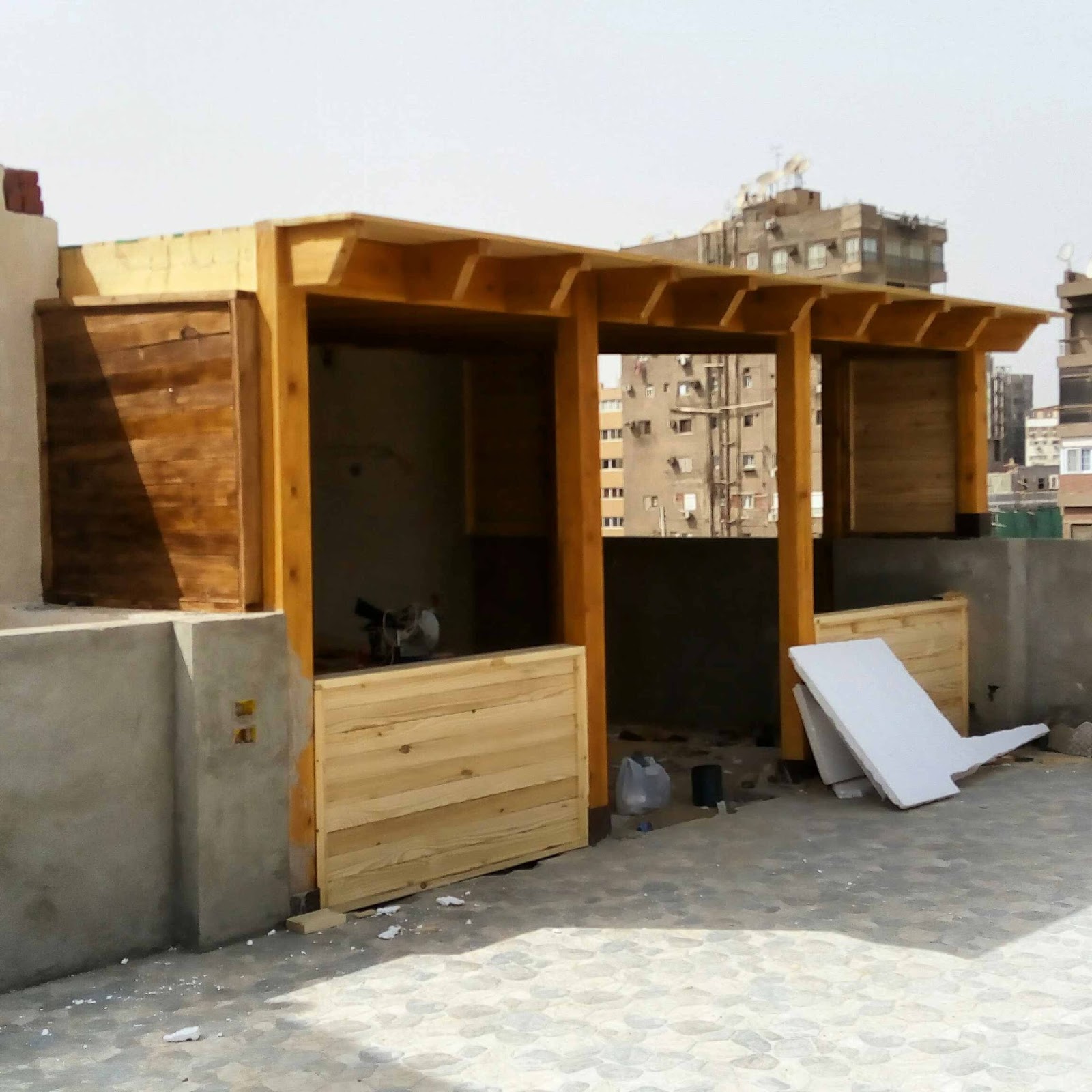 برجولات و بيوت خشبية wooden pergolas &amp;houses