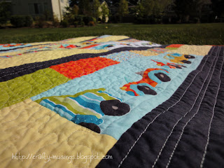 Vroom - quilting detail