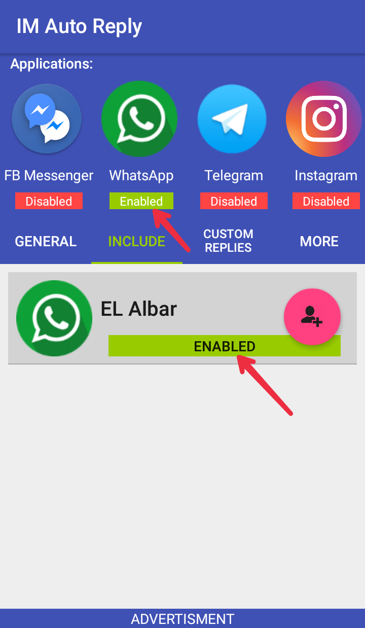 IM AUTO REPLY Aplikasi Pembalas Chatting Otomatis EL
