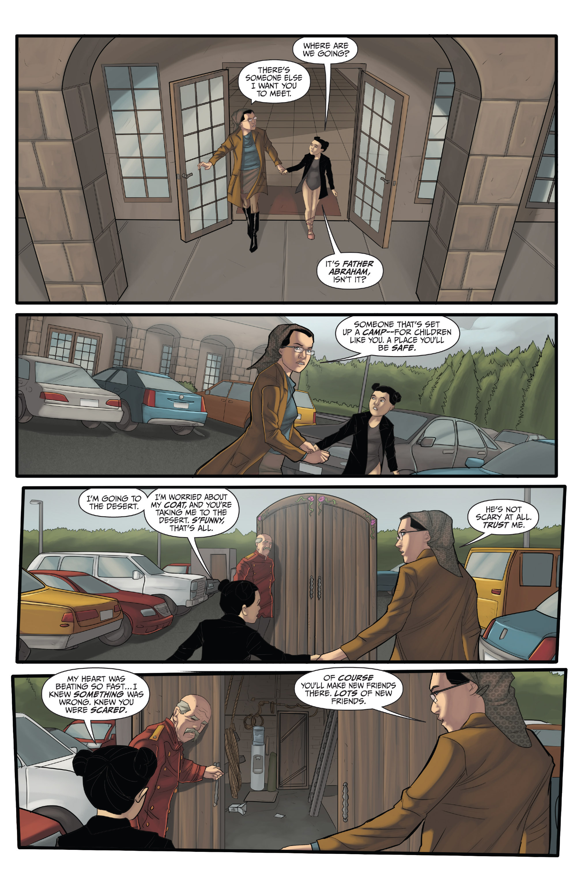 Read online Morning Glories comic -  Issue #37 - 6