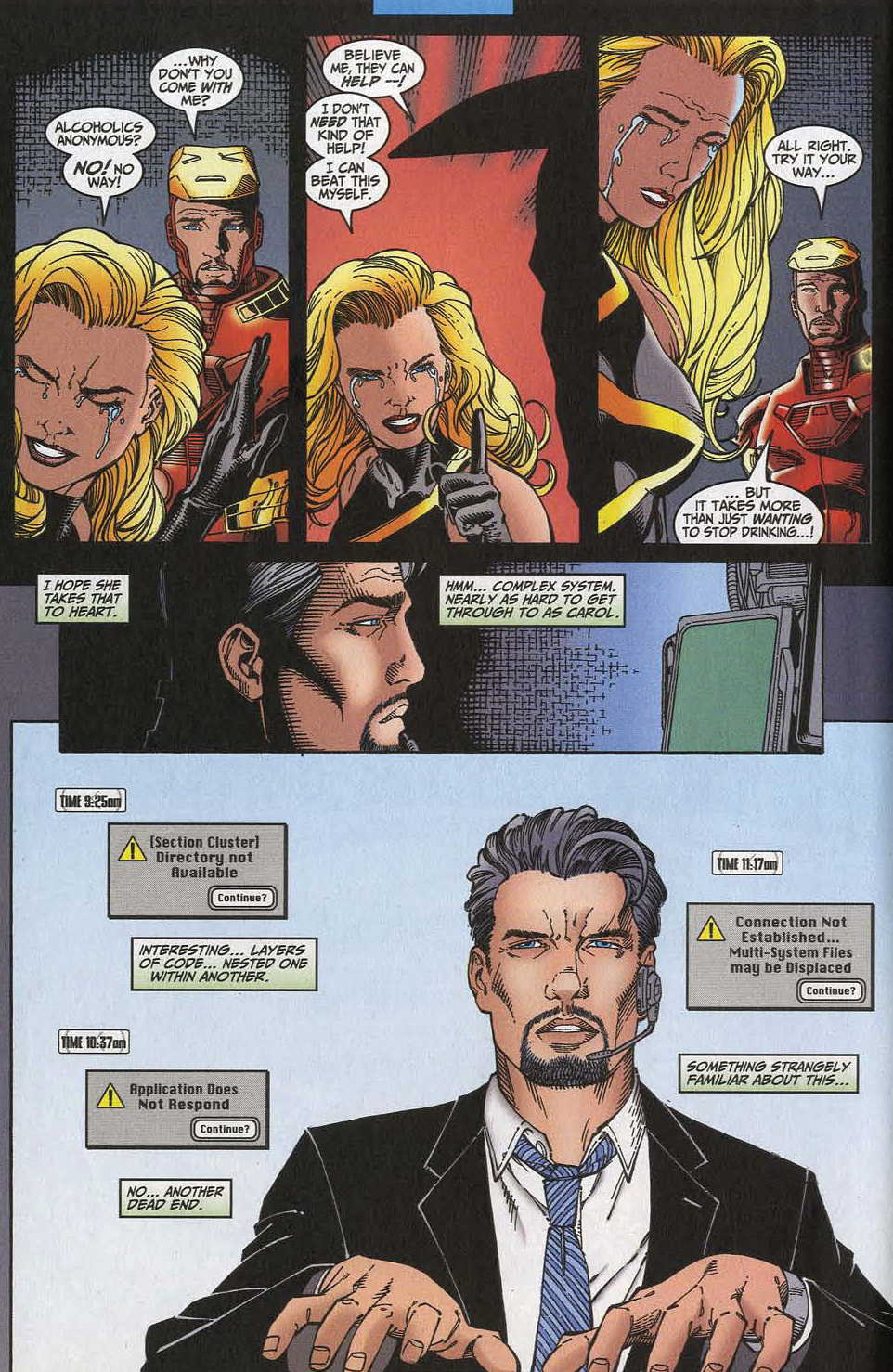Read online Iron Man (1998) comic -  Issue #19 - 14