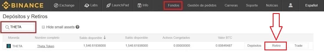 Cómo Comprar Criptomoneda Theta Token (THETA) en Binance Comprar Theta Token (THETA) y Enviar a la mejor Billetera de THETA Coin
