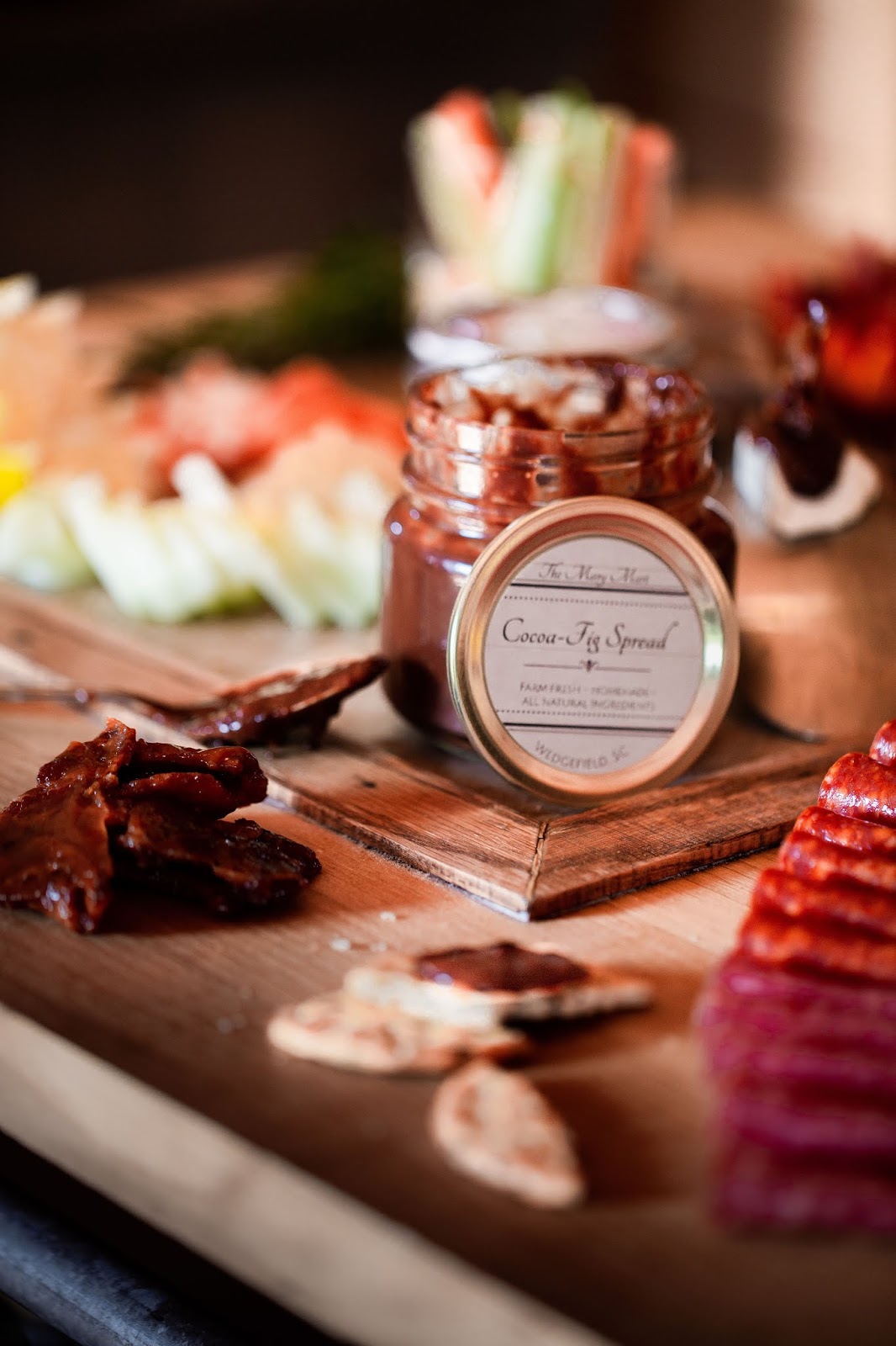 Cooking With Mary and Friends Cocoa Fig Spread