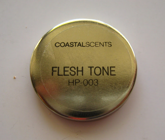 Coastal Scents Hot Pot in Fleshtone: Review, Swatches and EOTD