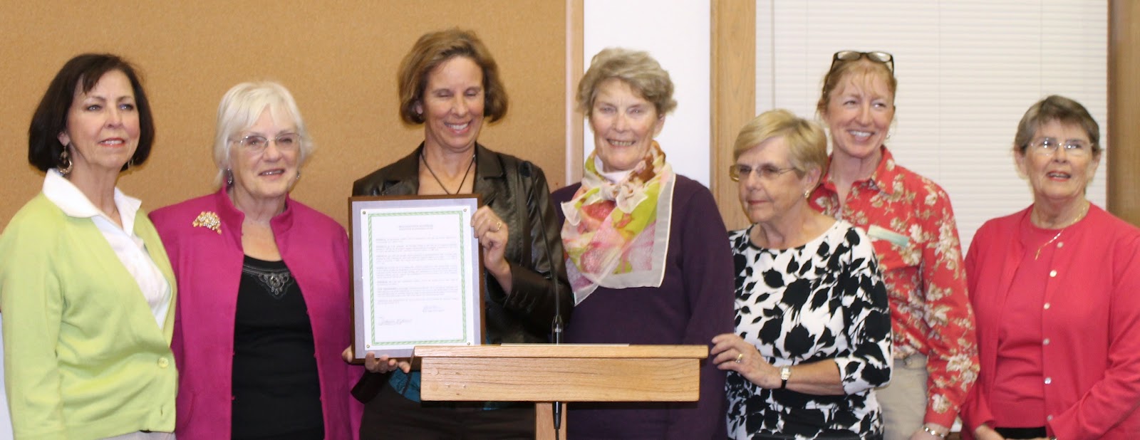 Woodstock IL Garden Club Blog City Council honors Club