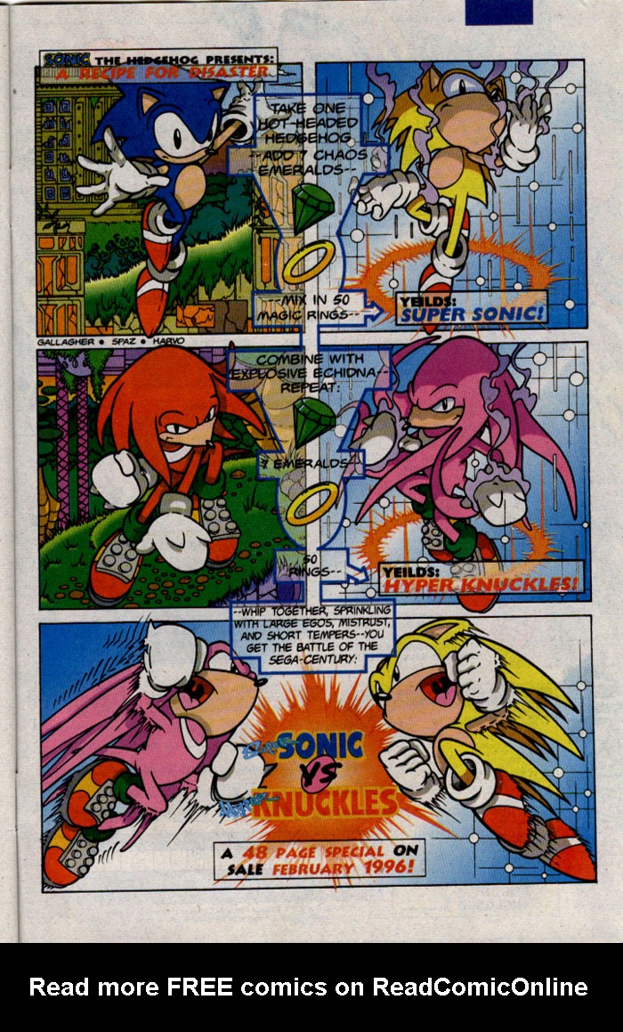 Read online Sonic The Hedgehog comic -  Issue #33 - 29