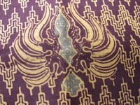motif batik khas solo burung garuda