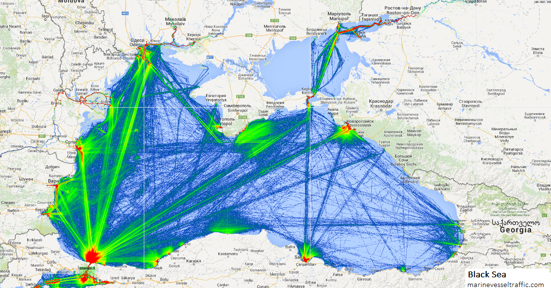 BLACK SEA SHIP TRAFFIC TRACKER - Black Sea