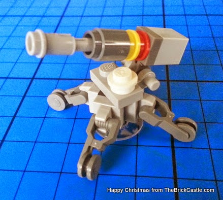 LEGO Star Wars advent calendar gun turret