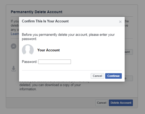 how to delete Facebook account permanently. 