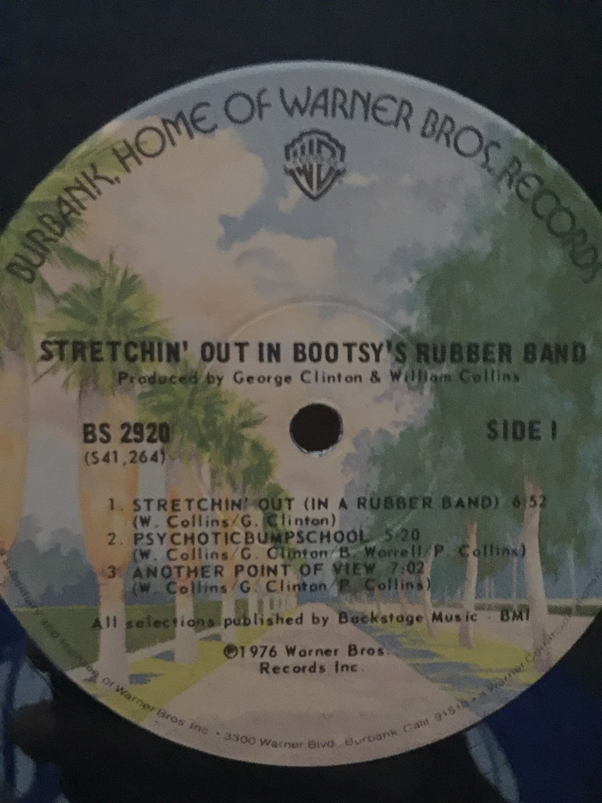 Bootsy Collins Stretchin out in bootsys rubber band Rip