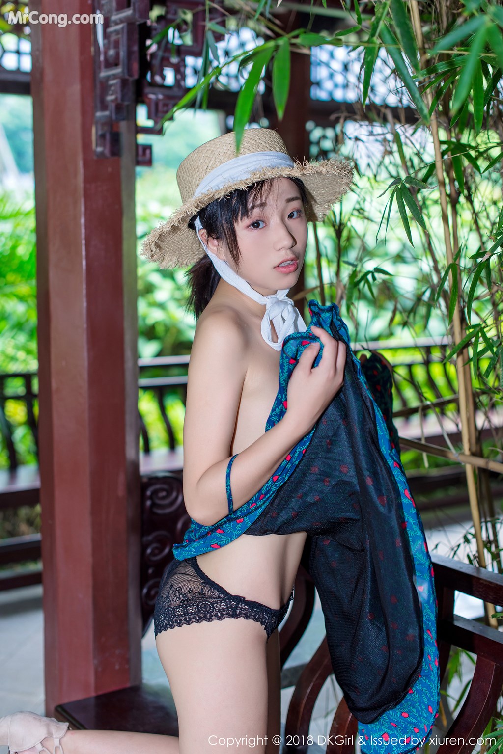 DKGirl Vol.055: Model Cang Jing You Xiang (苍 井 优香) (54 photos) photo 1-8