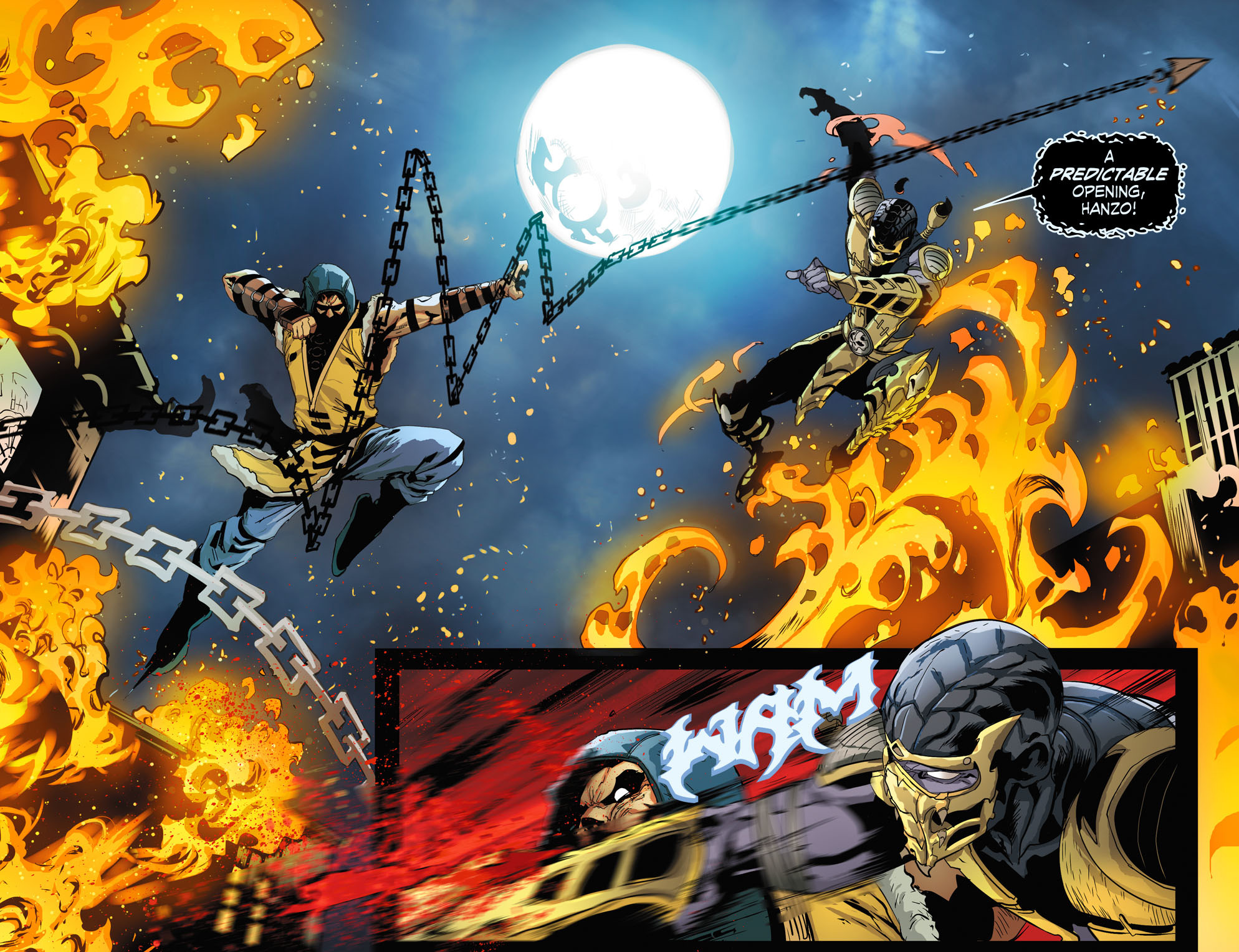 Read online Mortal Kombat X I comic - Issue #32.