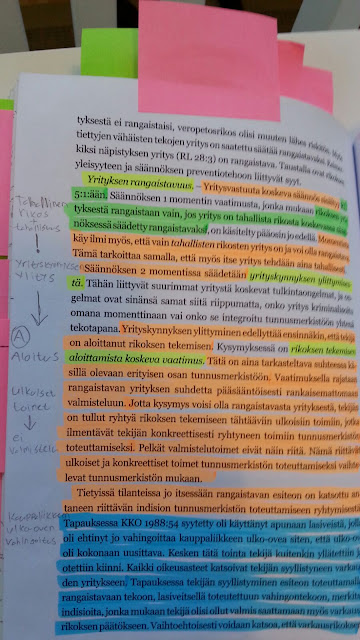 lukutekniikka rikosoikeus pääsykoekirja