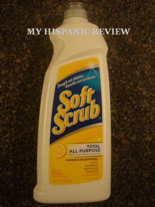My Hispanic Review NEW Soft Scrub Total All Purpose Bath & Kitchen