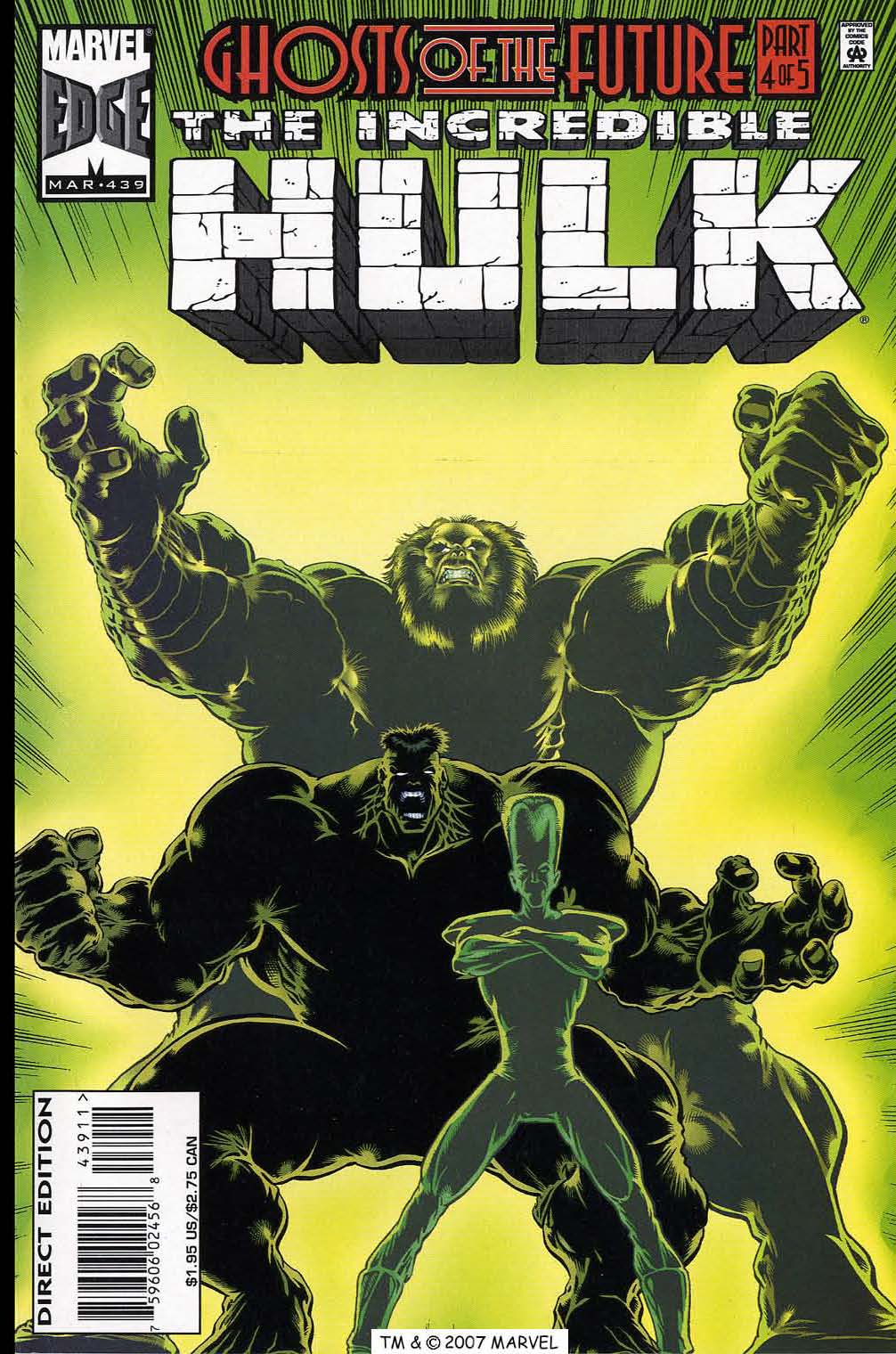Read online The Incredible Hulk (1968) comic -  Issue #439 - 1