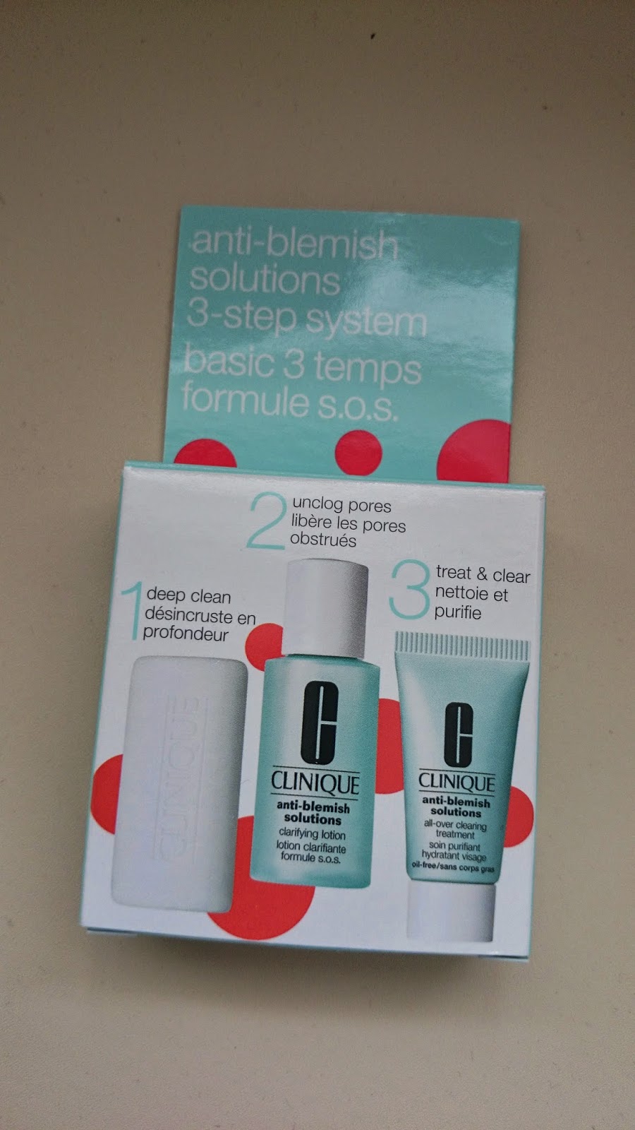 Lipsticks and Calculators Clinique Blemish Solutions Mini Kit