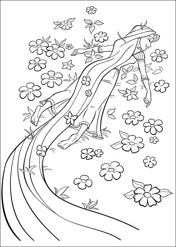 free coloring pages tangled. disney coloring pages tangled. Coloring barbie swan lake