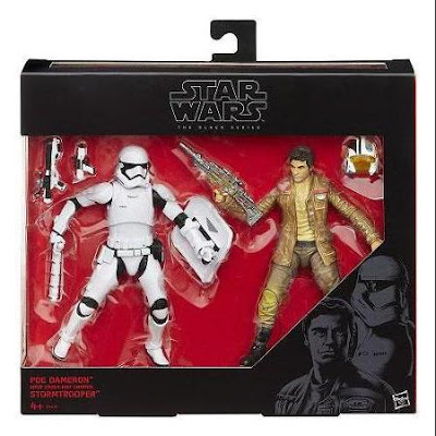Star Wars: The Force Awakens Black Series “Escape From Destiny” 2 Pack with Poe Dameron & Riot Control Stormtrooper 6” Action Figures