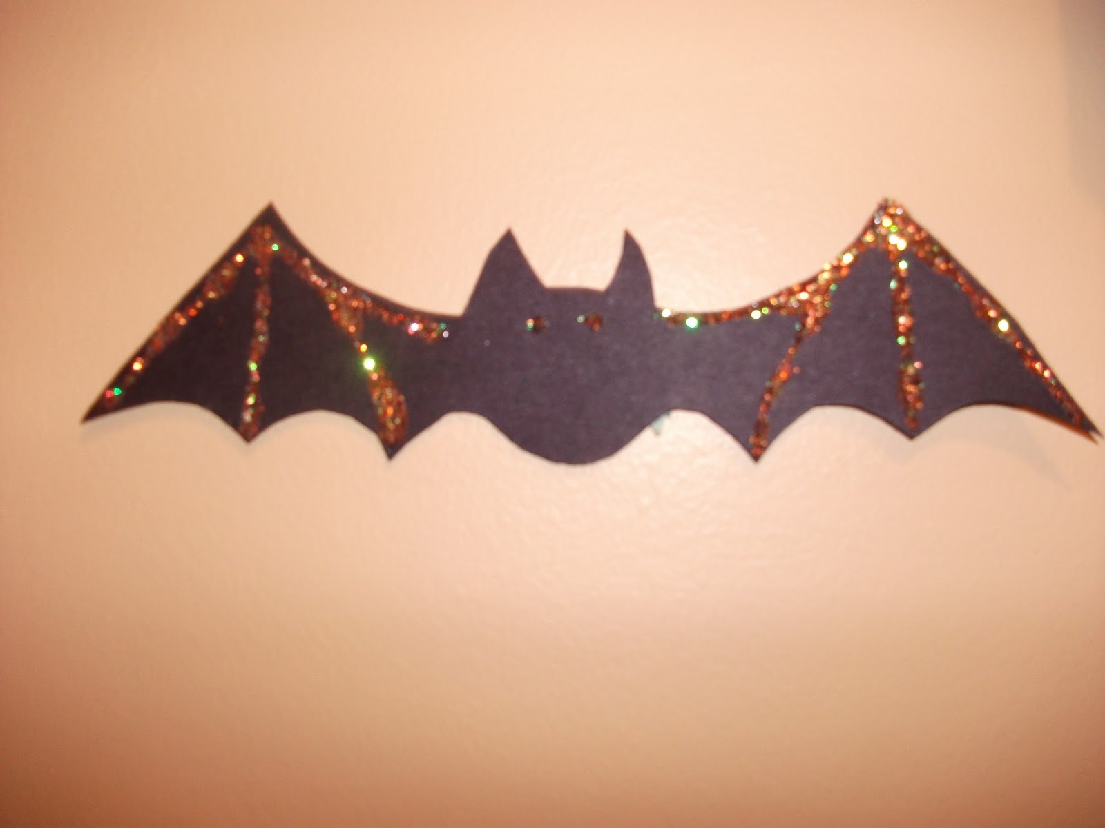 Momma Made it! Halloween highlights! Halloween Bat Decorations!
