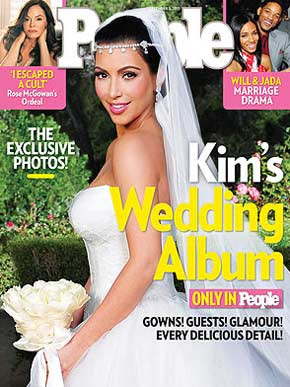 1 Fotos oficiais do casamento de Kim Kardashian...!