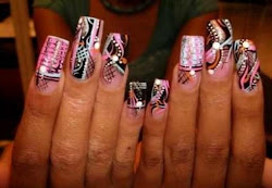 nail designs three colors popular awesome painting desktop collections