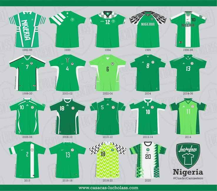 nigeria national football team jersey