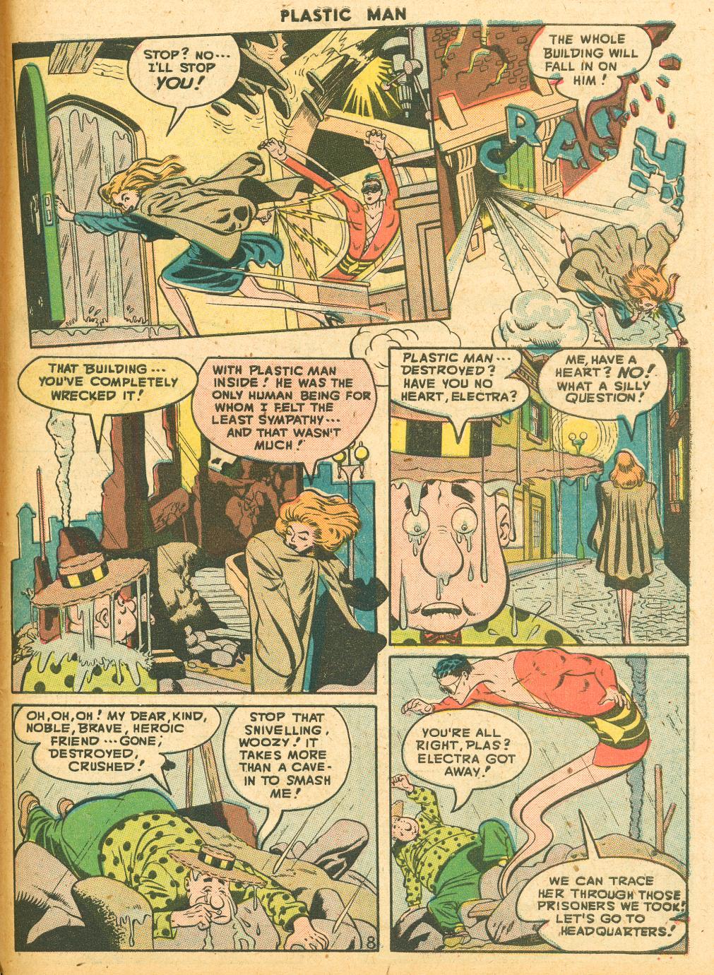 Read online Plastic Man (1943) comic -  Issue #10 - 43