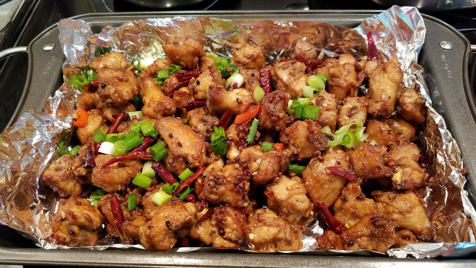 Little Bellevue Kitchen Spicy Szechuan Peppercorn Chicken Wings (香辣鸡翅)