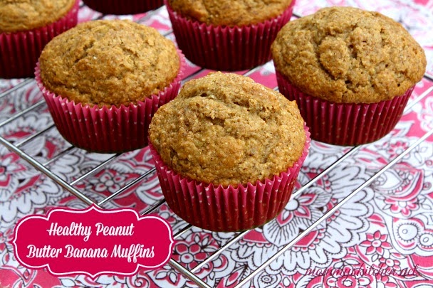 Mommy S Kitchen Recipes From My Texas Kitchen Healthy Peanut Butter Banana Muffins