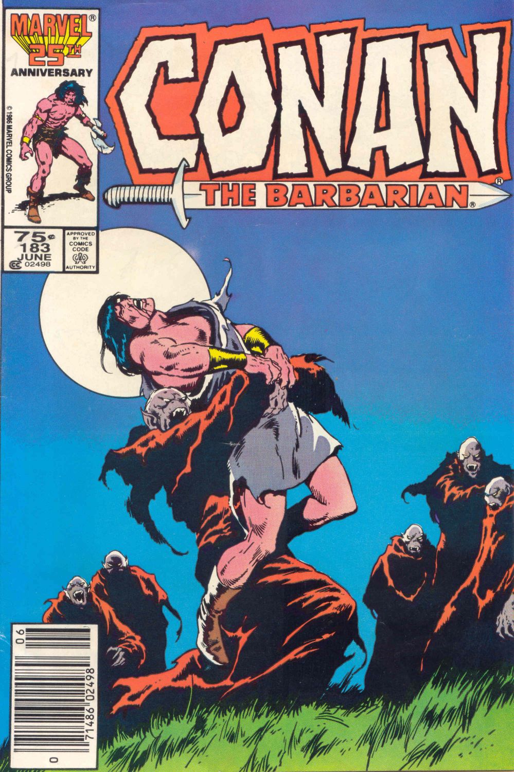 Read online Conan the Barbarian (1970) comic -  Issue #183 - 1