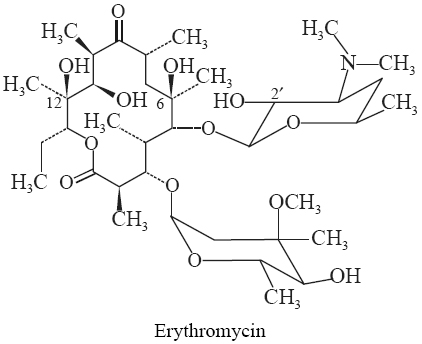 Erythromycins B and C