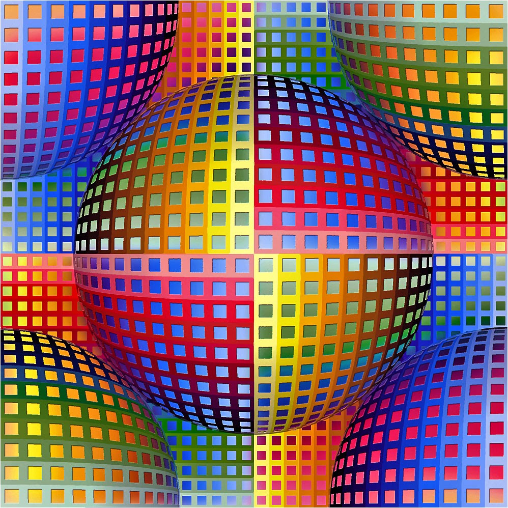 EL ARTE DE CREAR. Actividades de aula: DISEÑO Y COLOR DE LAS OBRAS OP-ART