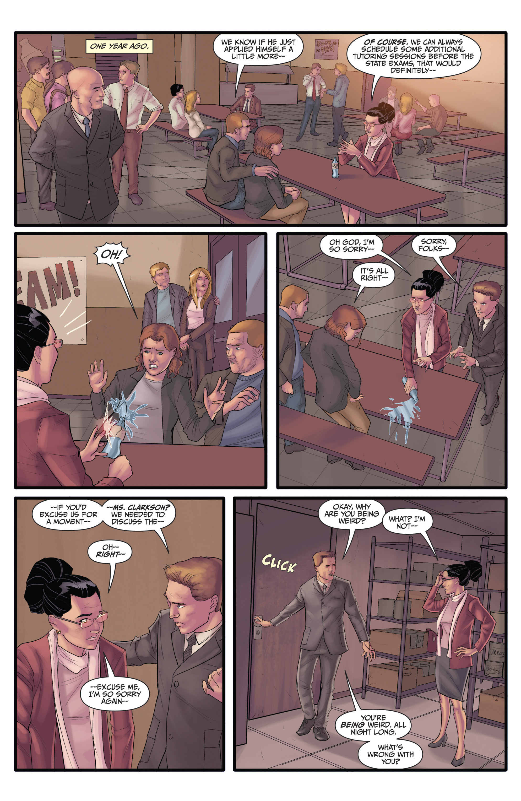 Read online Morning Glories comic -  Issue #27 - 21