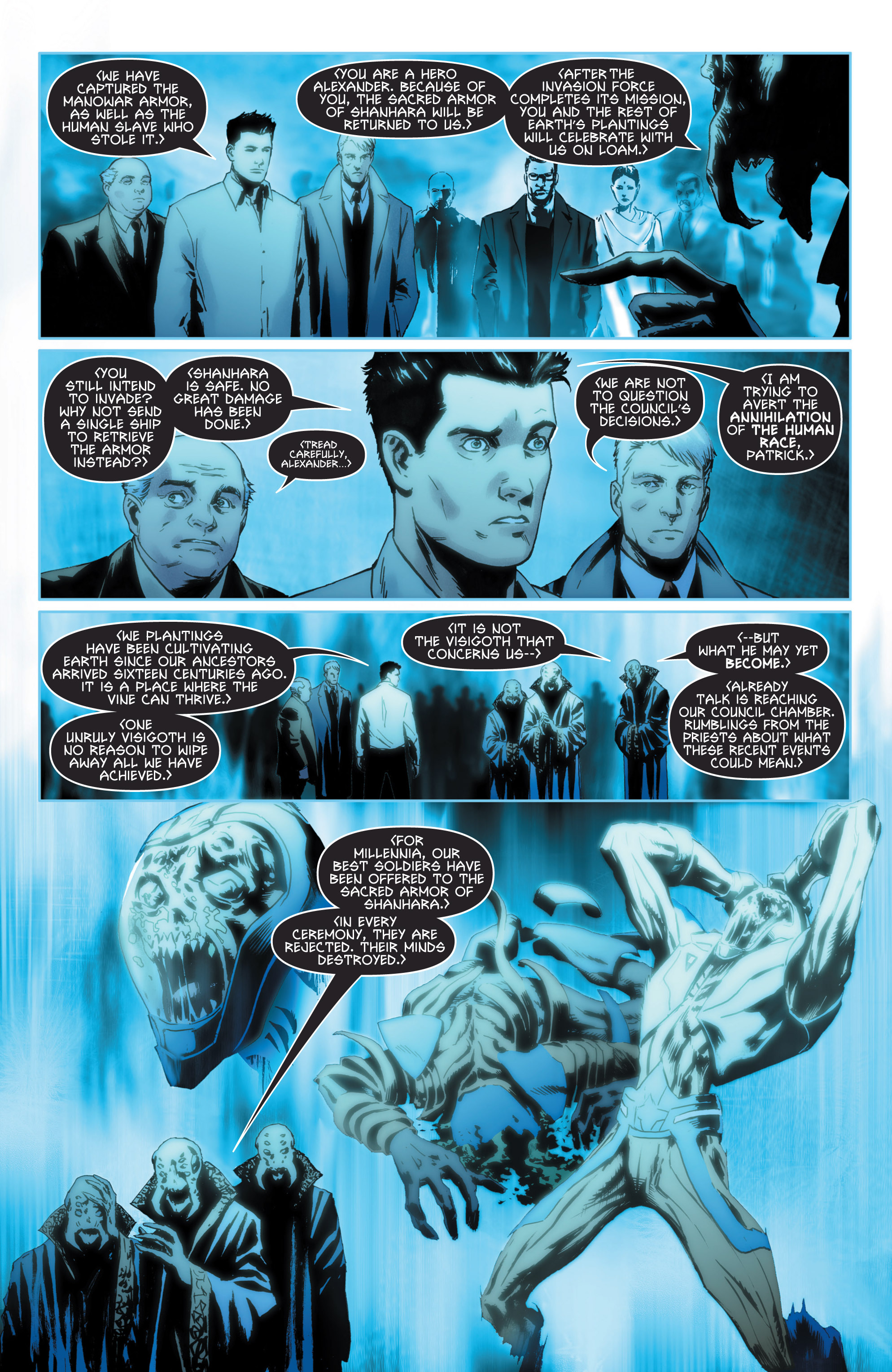 Read online X-O Manowar (2012) comic -  Issue # _TPB 2 - 39