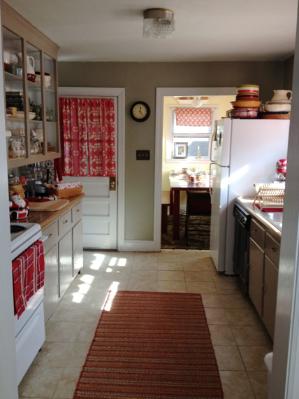 Making the best of an old kitchen...