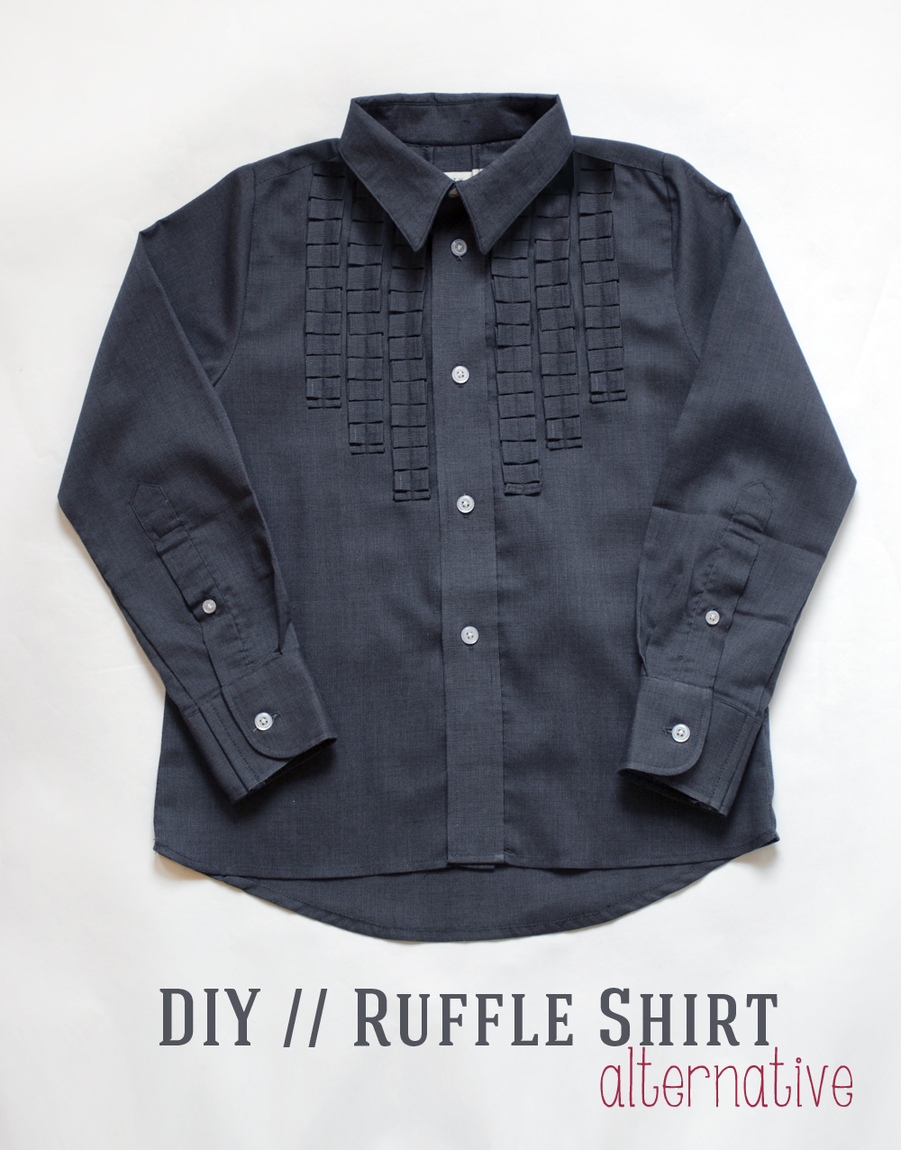 DIY ruffle shirt tutorial for BOYS! - see kate sew