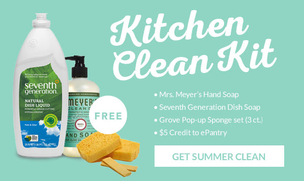 Get the Kitchen Clean Kit from ePantry :: OrganizingMadeFun.com