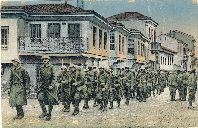 The entry of the French soldiers in Bitola on 19 November 1916.